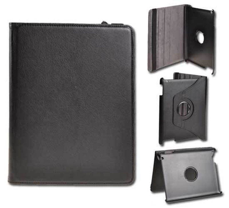 Rotated book case for samsung galaxy 10.1'' tab 3 black, , medium-null