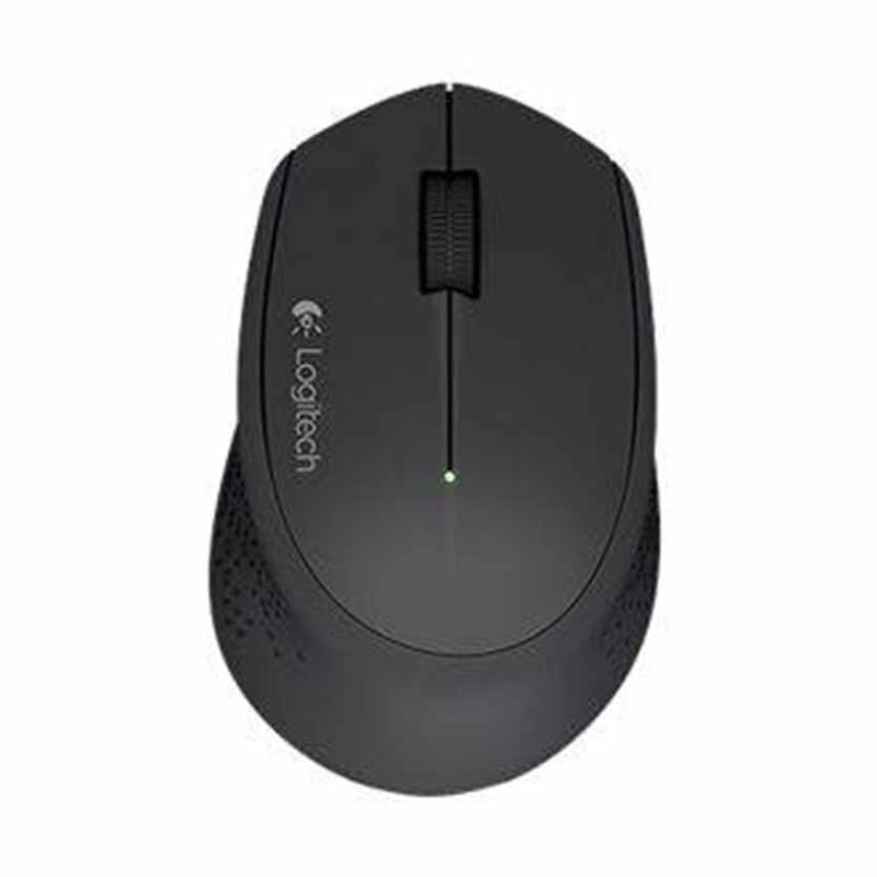 M280 mouse wireless 2.4GHz curved design black logitech, , medium-null