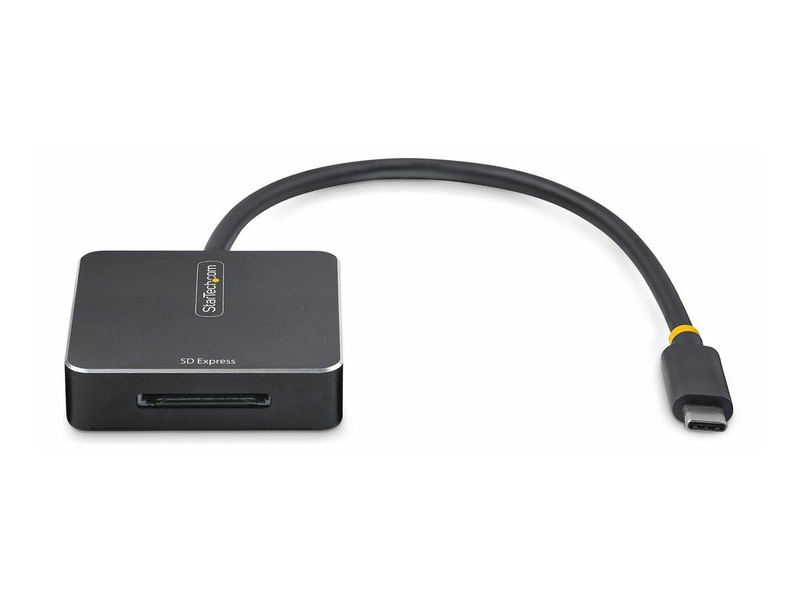 Startech.com USB-c sd express card reader, USB 10GBps, portable memory card reader, USB Type-C to secure digital 7.1 adapter, works with any operating system / card reader (sdhc, sdxc) / USB-c 3.2 Gen 2, , medium-null