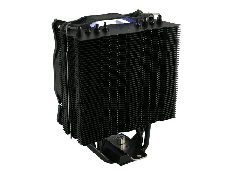 Lc-power cosmo cool lc-cc-120-rgb single-tower CPU cooler 180w 4 heatpipes 120mm rgb pwm fan intel AMD am5 black-null