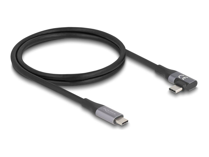 Delock 81131 USB-c cable | 1 m | 240w | 40GBps | black, , medium-null