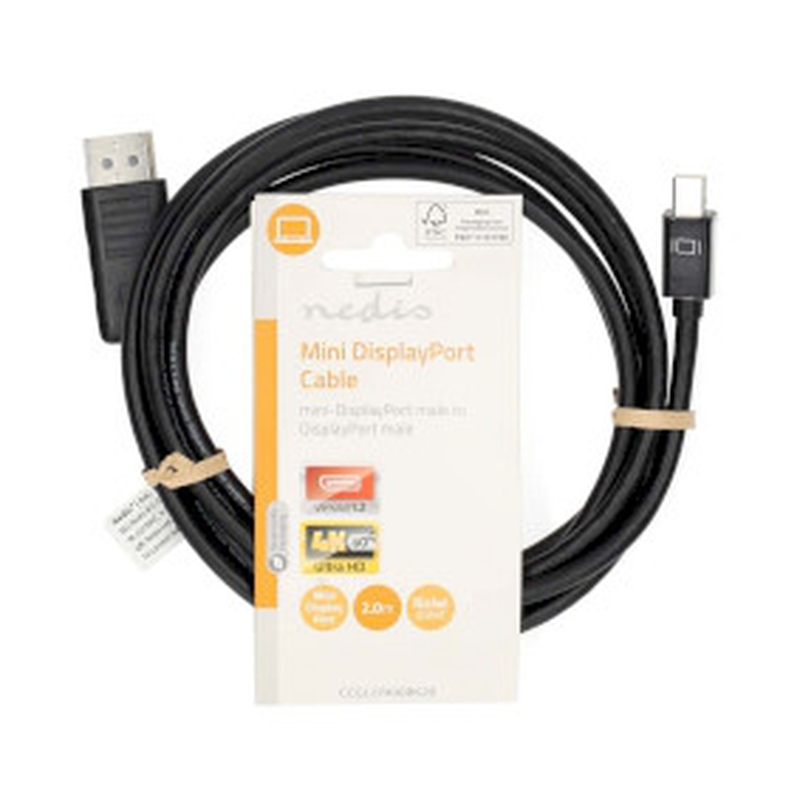 Mini displayport cable displayport 1.2 mini displayport male displayport male 21.6GBps, , medium-null