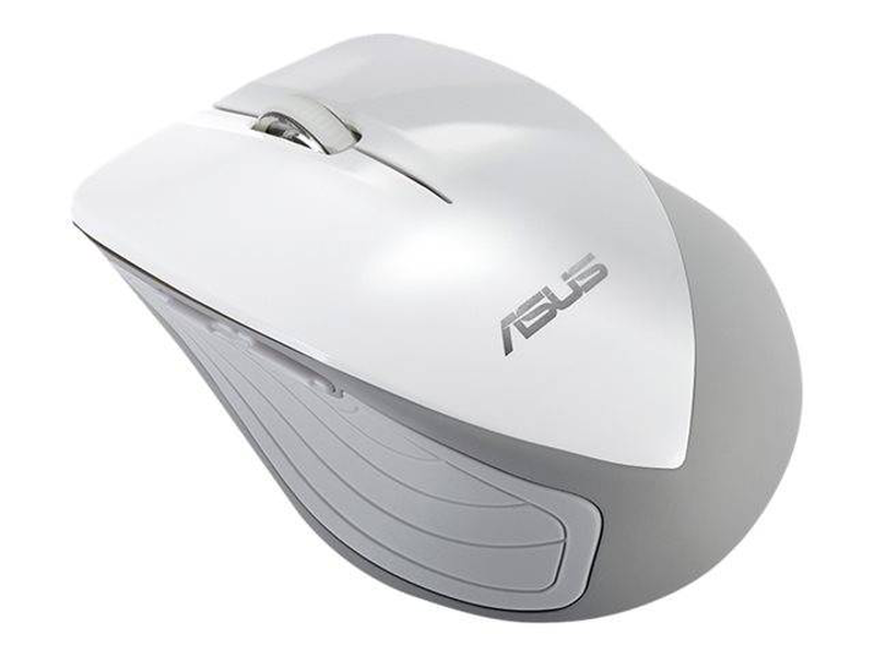 Asus wt465 wireless optical mouse 1600 dpi 2.4GHz right-handed 5 buttons white 90xb0090-bmu050-null