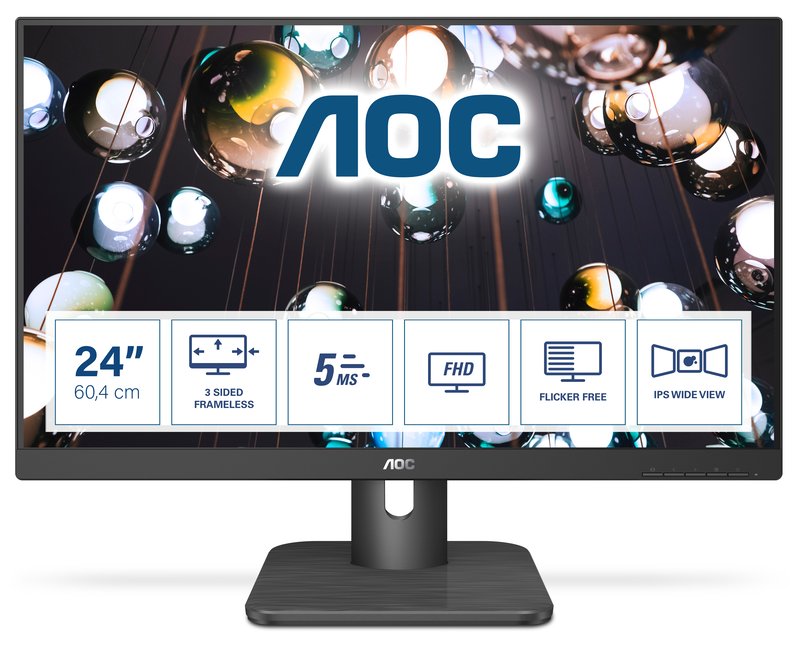 Aoc 24e1q 23.8" &omicron;&theta;ό&nu;&eta; ipsFHD1920x1080-null