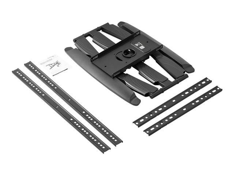 Startech.com fpwartb2 full motion TV wall mount dual arm for 32-70 inch displays up to 45kg black-null