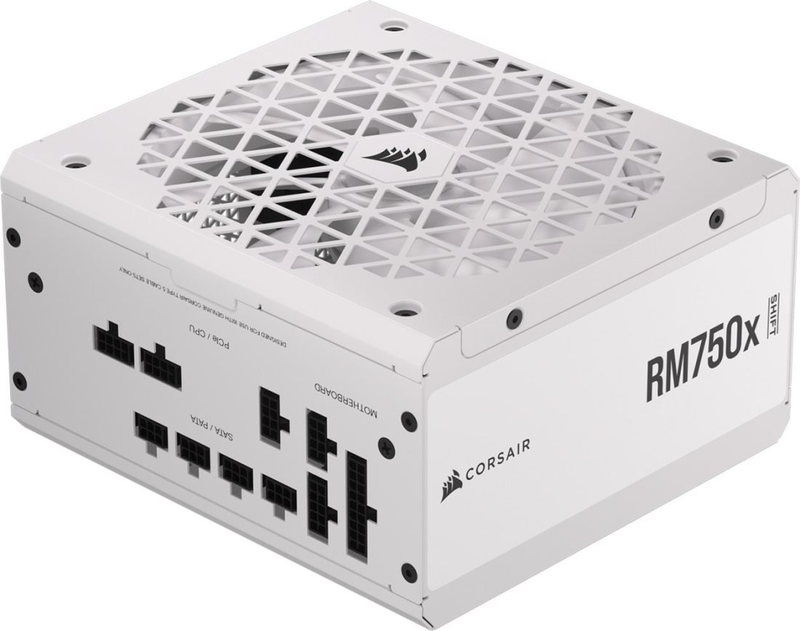 Corsair rm750x 750w series 80 plus gold shift fully modular low noise side connectors power supply (cp-9020273-uk)-null
