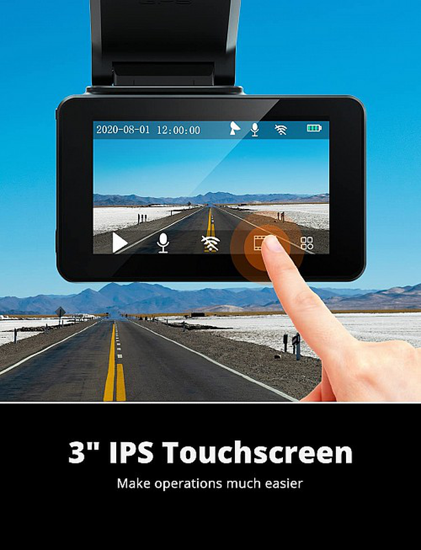 Akaso kingslim dash cam 4k d4 dual Wi-Fi, , medium image number null