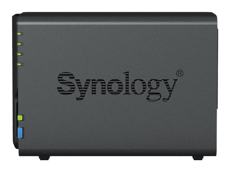 Synology disk station ds223 / nas server / 2 bays / sata 6GB/s / raid 0, 1, jbod / ram 2GB / gigabit ethernet / iscsi support, , medium-null