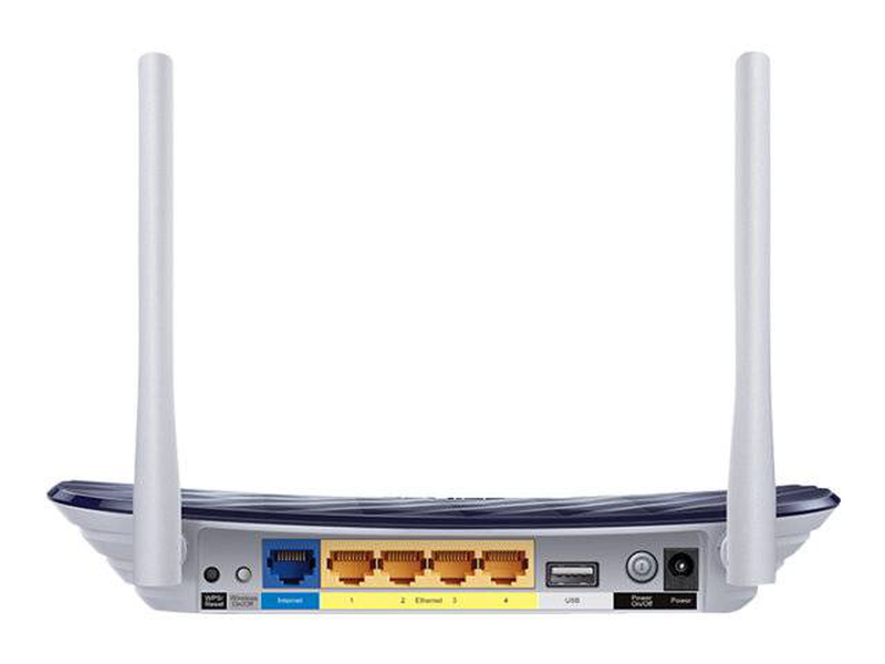 Tp-link archer c20 ac750 wireless dual band router 4-port 10/100 fast ethernet black-null