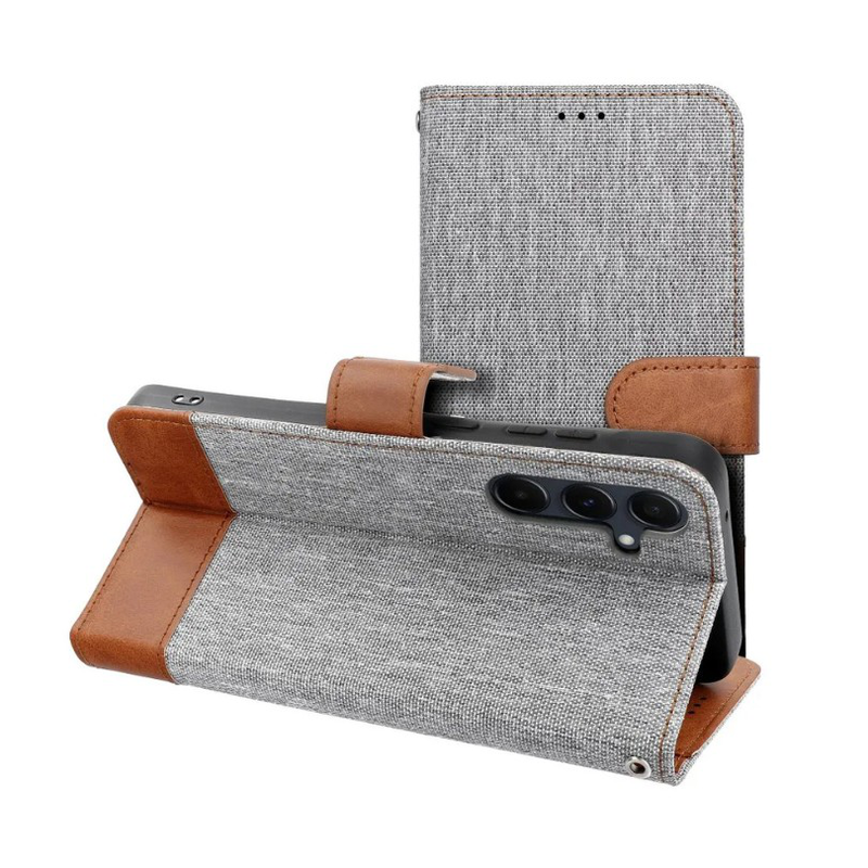 Product image: Jeans book case samsung a55 black gray, , medium-null