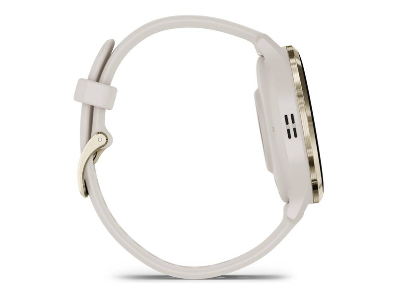Garmin venu 3s / 41 mm / ivory / smart watch with band / silicone / wrist size: 110-175 mm / display 1.2" / 8GB / bluetooth, ant+, Wi-Fi / 40 g, , medium-null