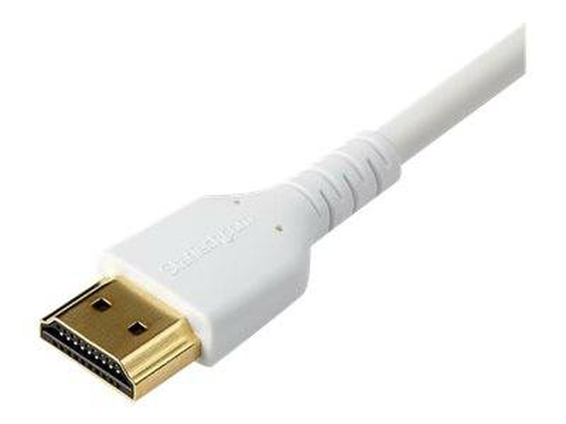 Startech.com 1m premium certified HDMI 2.0 cable with ethernet /  HDMI (m) to HDMI (m) / 1m / white, , medium-null
