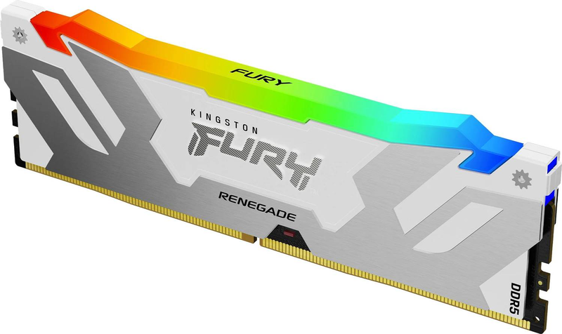 Kingston fury renegade rgb 32GB ddr5 6400mt/s cl32 desktop memory white-null