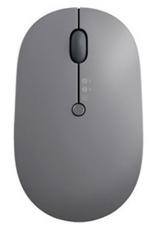 Lenovo mouse go wireless multi-device, rechargeable, 2400 dpi, blue optical sensor, black, , medium-null