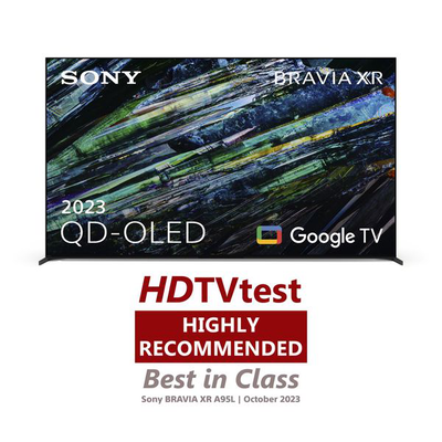 Sony smart τηλεόραση 55" 4k qd-OLED xr55a95l (2023), Black, medium