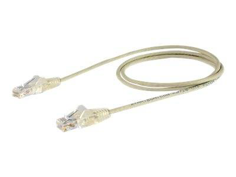 Startech.com 2.5m cat6 cable / grey slim cat6 patch cord / snagless / lszh / patch cable-null