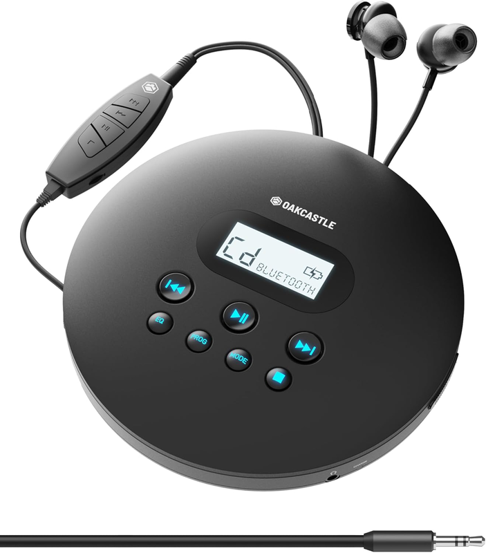 Product image: Majority portable cd & bt player rechargeable oakcastle cd100, , medium-null