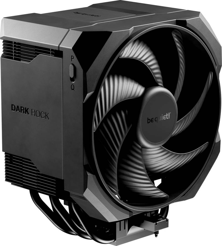 Be quiet! Dark rock 6 CPU Air cooler single-tower 135mm silent wings pwm fan 6 heatpipes 220w tdp black-null