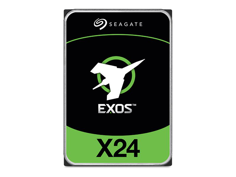 Seagate exos x24 st24000nm005h / hard drive / enterprise / encrypted / 24TB / internal / 3.5" / sas 12GB/s / 7200 rpm / buffer: 512 mb / self-encrypting drive (sed)-null