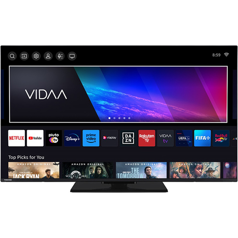 Toshiba 50uv3463dg smart τv 50" 4k uhd led  hdr, , medium image number null