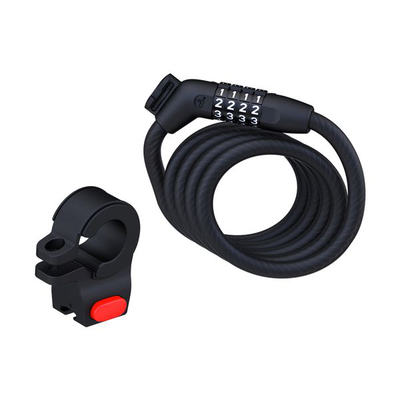 Kickscooter password lock pj02mms κλειδαριά, Black, medium