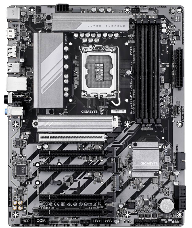 Gigabyte b860 ds3h Wi-Fi 6e atx lga1851 ddr5 motherboard-null