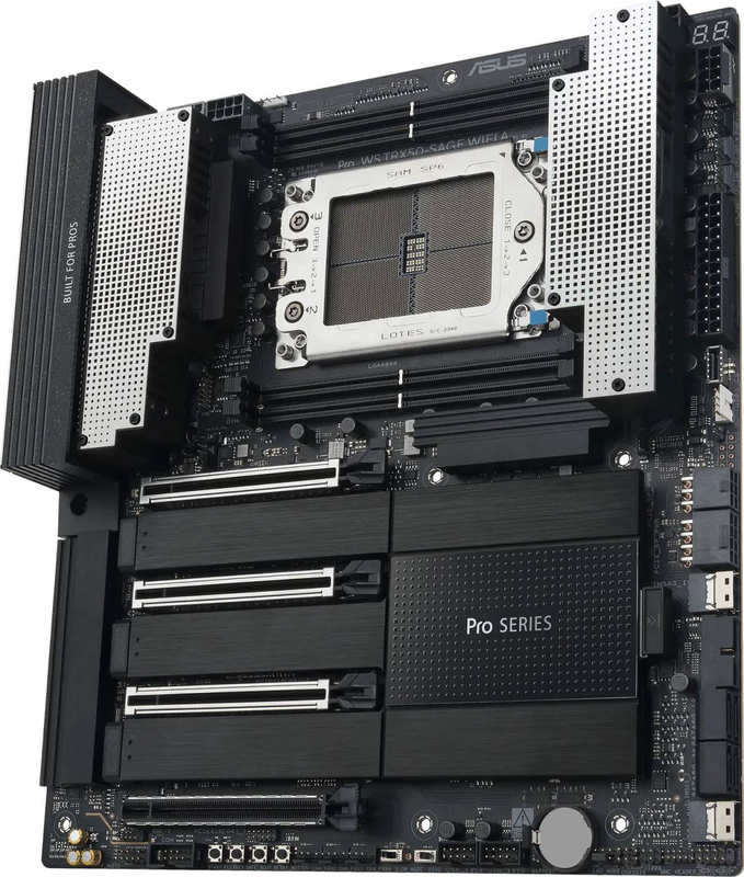 Asus pro ws trx50-sage Wi-Fi a str5 trx50 ceb workstation motherboard ddr5 ecc Wi-Fi 7 10g lan, , medium-null
