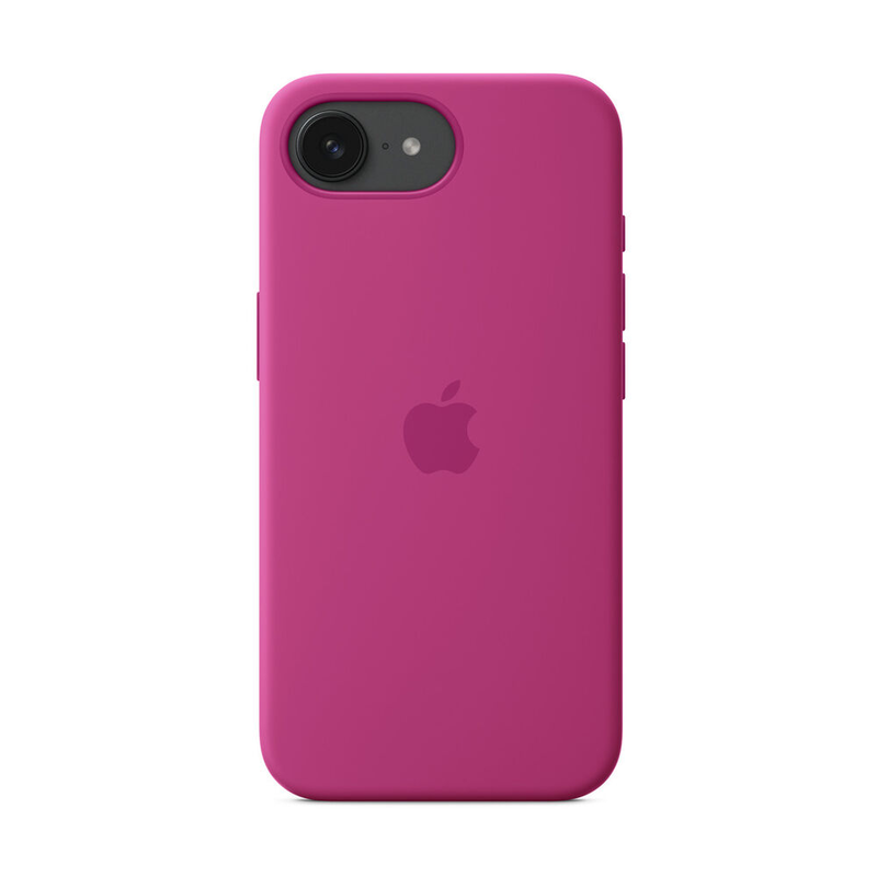 iPhone 16e silicone case fuchsia-null