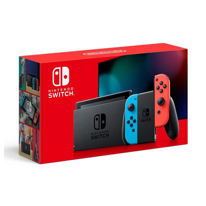 Nintendo switch gaming console 32GB red & blue-null