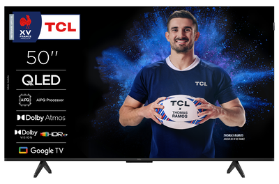 Tcl smart TV 50" 4k QLED p7k, Black, medium