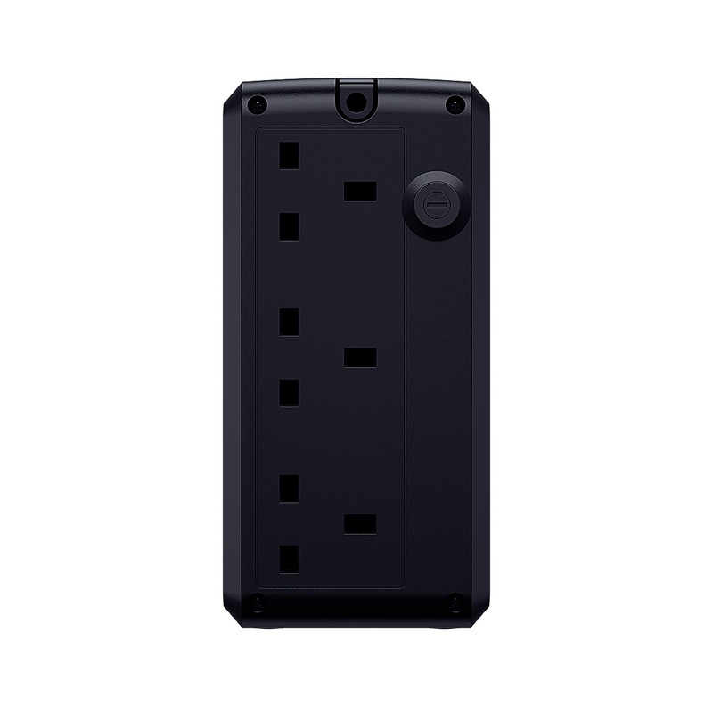 Cyberpower ut800eg-uk 800va/400w line interactive ups with 3 uk plug sockets, , medium-null