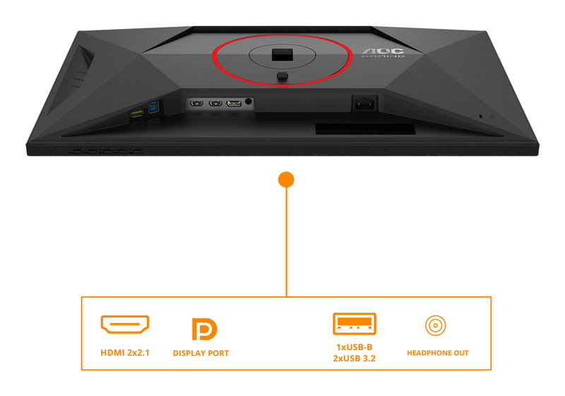 Aoc u27g4r 27" gaming monitor-null