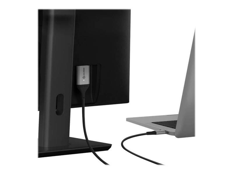 Alogic ultra - video / audio cable - USB-c male to HDMI male - 1 m - shielded - space grey - 4k support-null