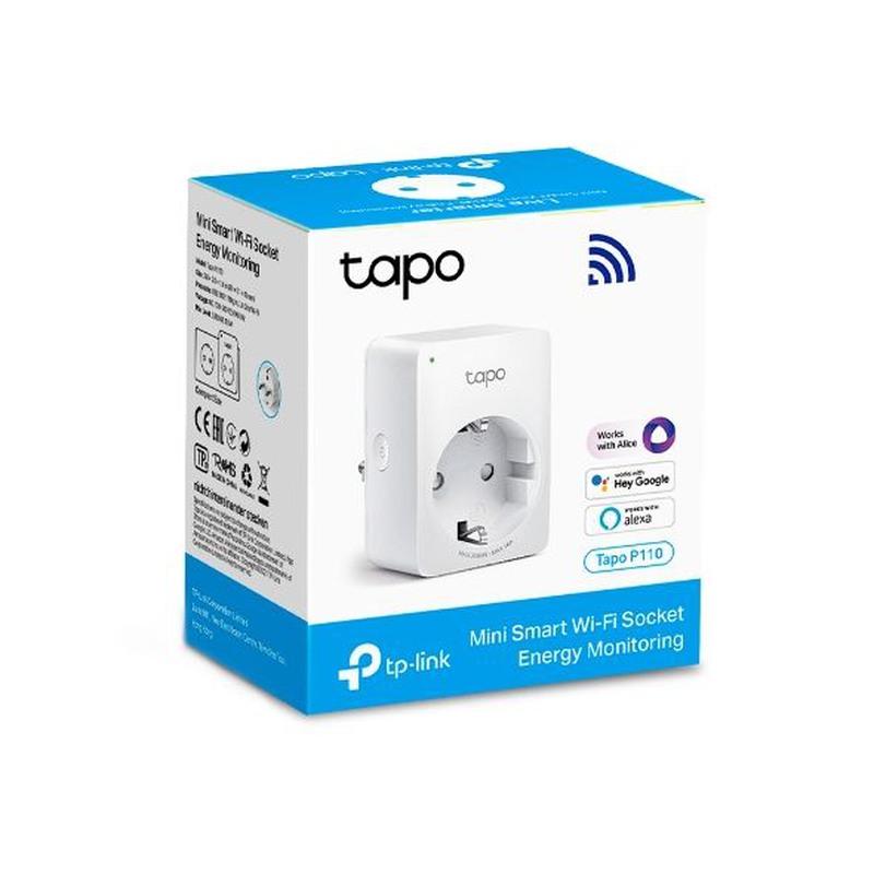 Tp-link mini smart Wi-Fi socket (tapo p110 uk), , medium-null