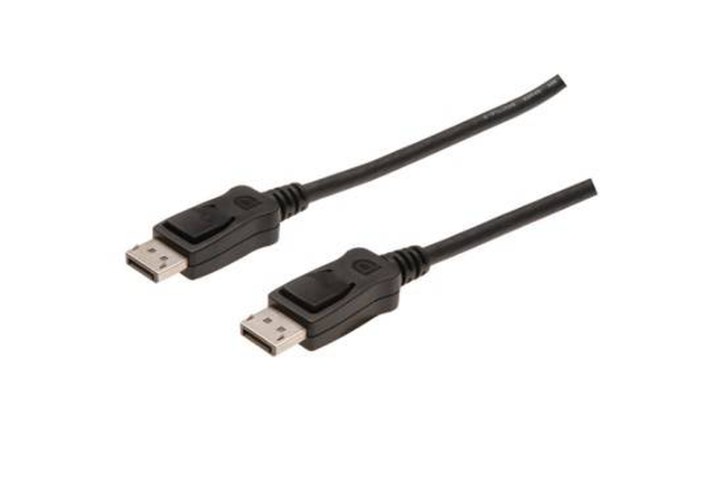 Digitus displayport connection cable ak-340103-010-s | 1 m | black-null