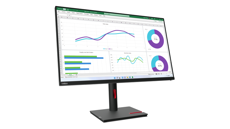 Lenovo thinkvision t32h-30 31.5" monitor ips 2560x1440-null