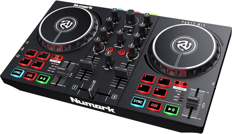 Numark party mix mk-ii dj controller-null