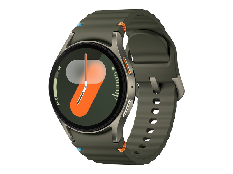 Samsung Galaxy Watch7 - 40 mm - smart watch with sport band - rubber - band size: s/m - display 1.3" - 32GB - nfc, Wi-Fi, bluetooth - 28.9 g - green, , medium-null