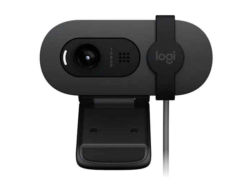 Product image: Logitech webcam brio 105 with privacy shutter 1080p black (960-001592), , medium-null