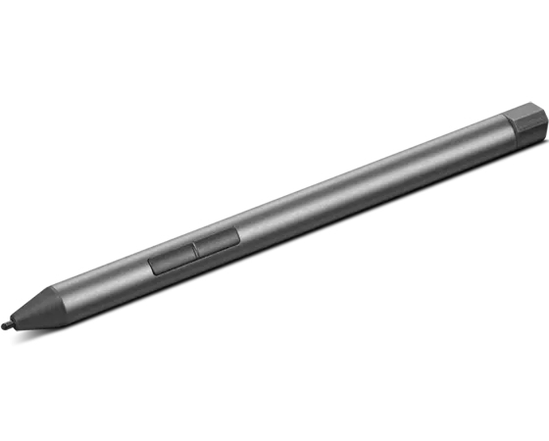 Lenovo digital pen 2 - active stylus - active electrostatic - 2 buttons - grey - brown box - for IdeaPad flex 5 14alc7 82r9; thinkpad x12 detachable 20uv, 20uw, , medium-null