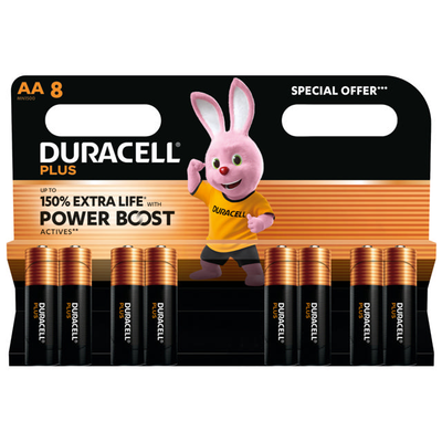 Duracell plus pboost 8xaa 8&tau;&mu;&chi;, , medium