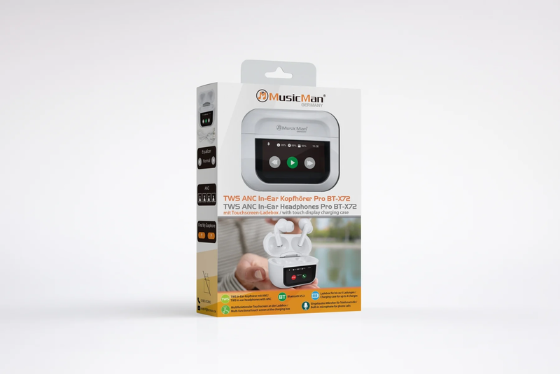 Technaxx  musicman tws anc in-ear headphones pro bt-x72, , medium-null