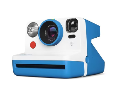 Polaroid analog instant camera now Gen2 blue