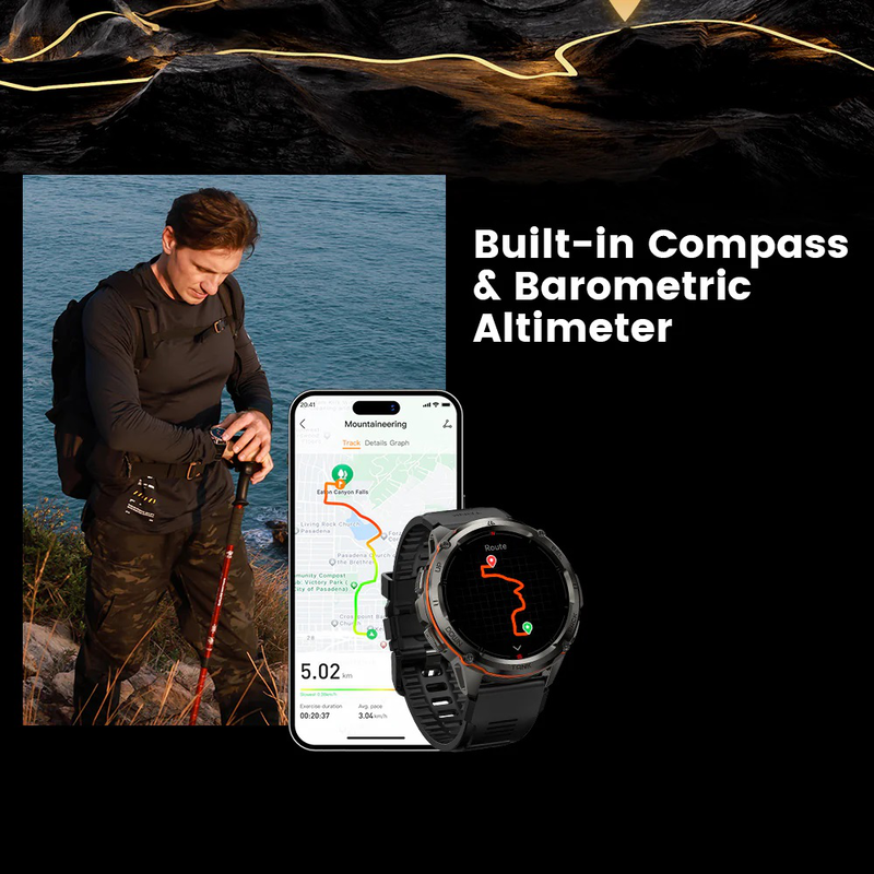 Kospet tank t3 ultra smart watch-null