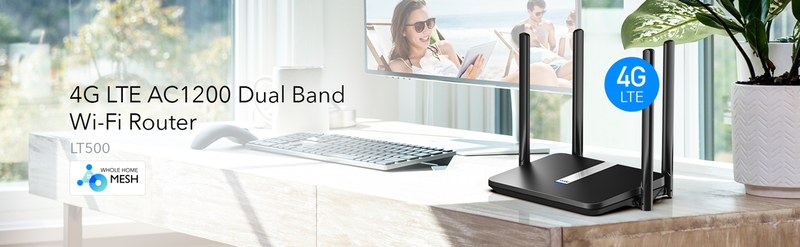 Cudy wr ac1200 dual band Wi-Fi 4G router lt500, , medium-null