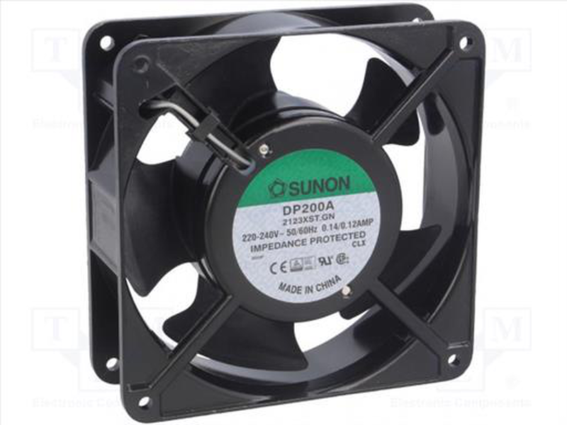 Fan ac axial 230vac 44dba 120x120x38mm, , medium-null