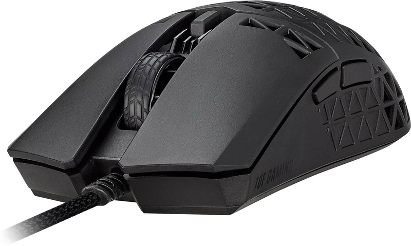 Asus tuf gaming m4 Air ultralight 47g wired gaming mouse 16000 dpi paw3335 6 buttons antibacterial ipx6 black-null