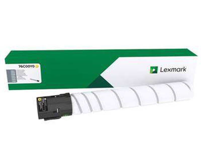 Lexmark 76c00y0 yellow original toner cartridge 11500 pages for cs921 cs923 cx920 cx921 cx922 cx923 cx924-null