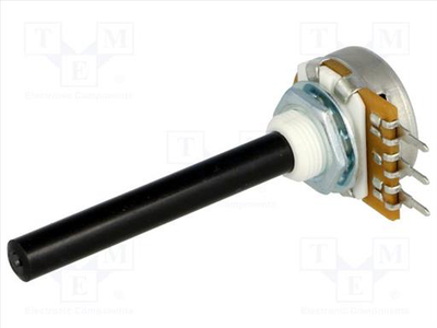 22k&omega; potentiometer 0.4w 6mm linear, , medium