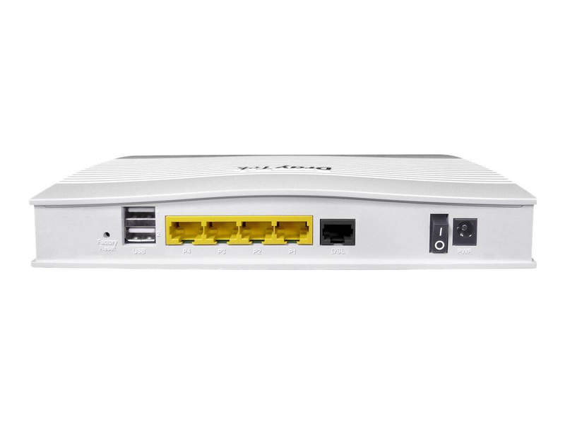 Draytek vigor 2766 g.fast vdsl2 router dsl modem dual-wan gigabit 4-port switch vpn firewall business white-null